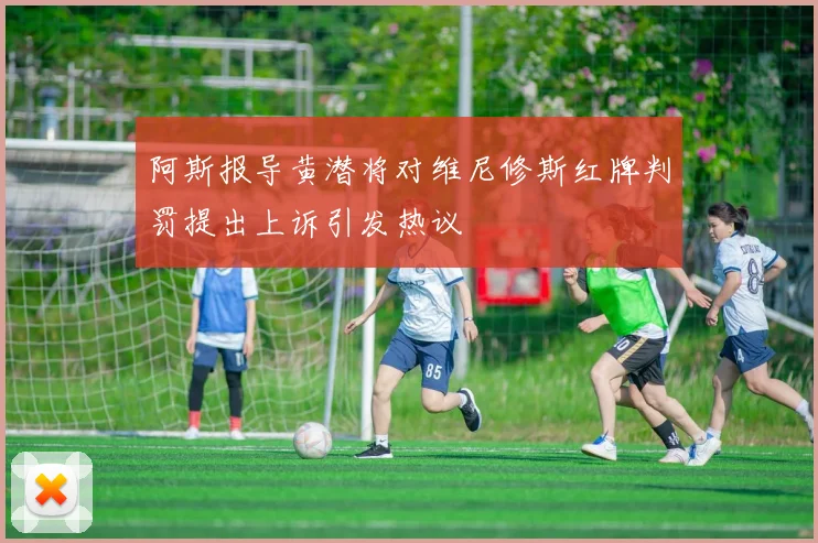 阿斯报导黄潜将对维尼修斯红牌判罚提出上诉引发热议